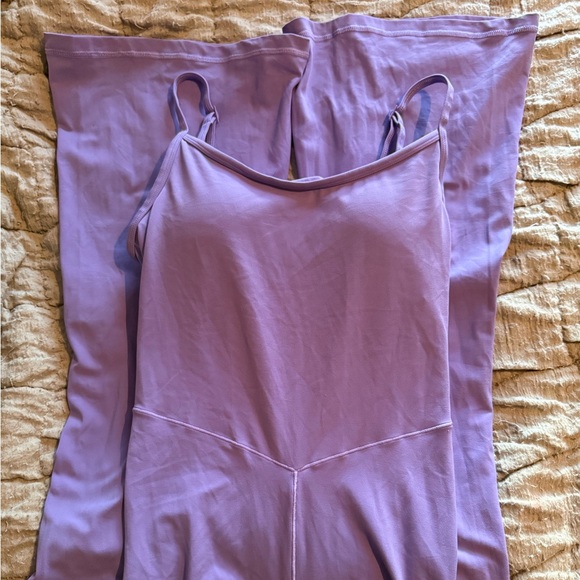 Offline by Aerie Lavender Leggings/Bodysuit - Picture 6 of 9